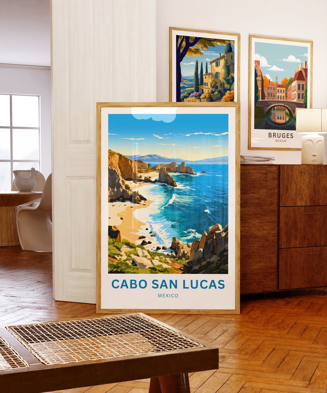 Cabo San Lucas Travel Poster, Baja California - Image 5
