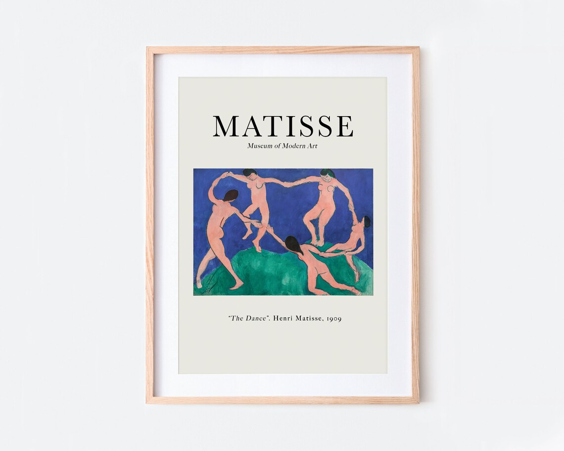 Henri Matisse The Dance, Vintage Art Print