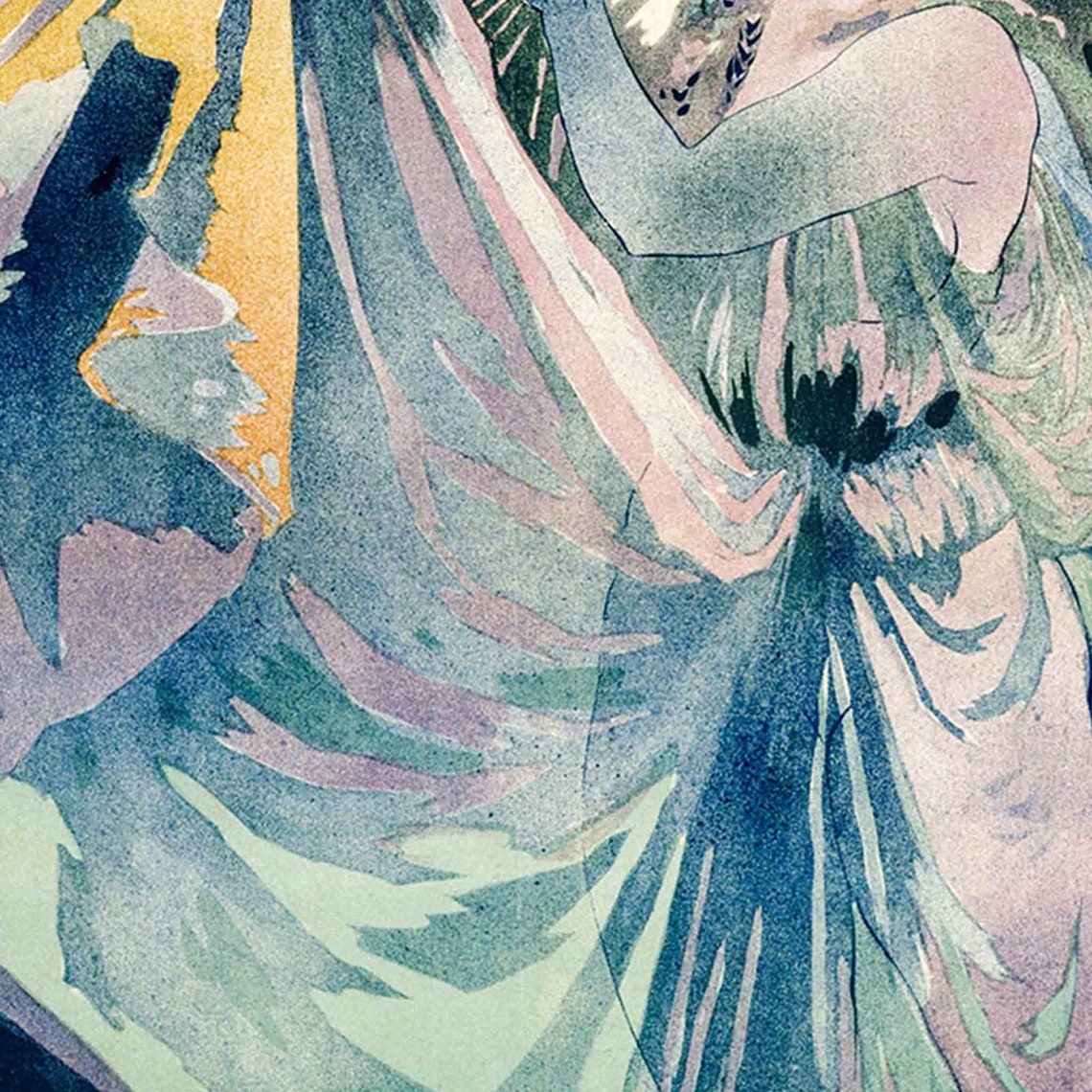 La Loie Fuller Salome Belle Epoque Paris Theater Dance Art Poster - Image 2