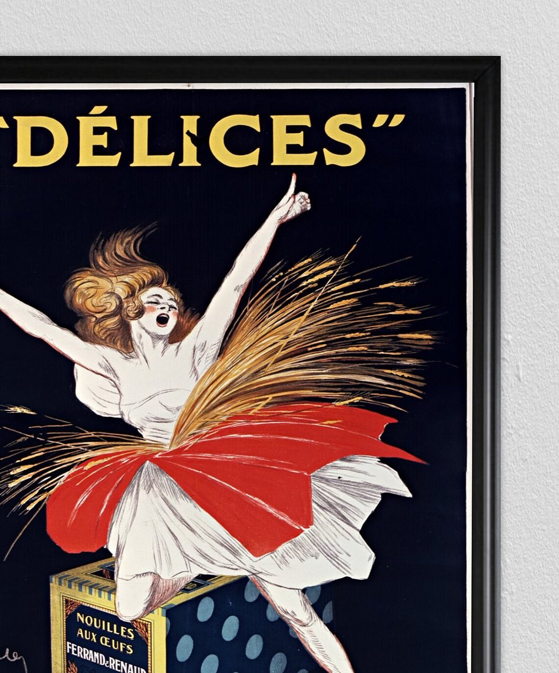 Leonetto Cappiello Paris Delice Vintage Poster, Art Print - Image 2