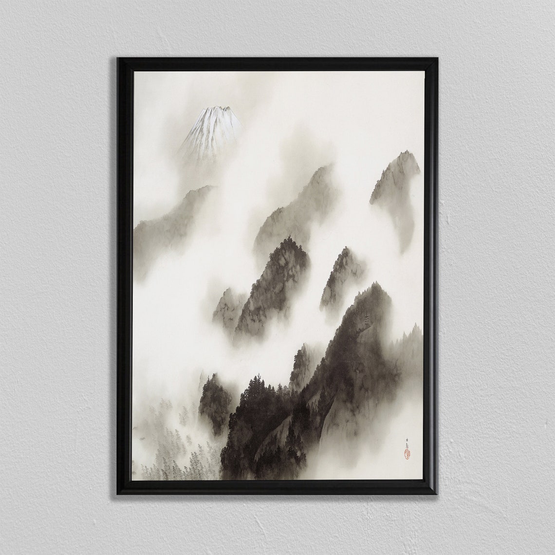 Japan Art Print Japanese Print Mount Fuji Poster Japan Poster Asian Decor Tokyo Wall Art Japon Affiche Japan Woodblock Wood Block