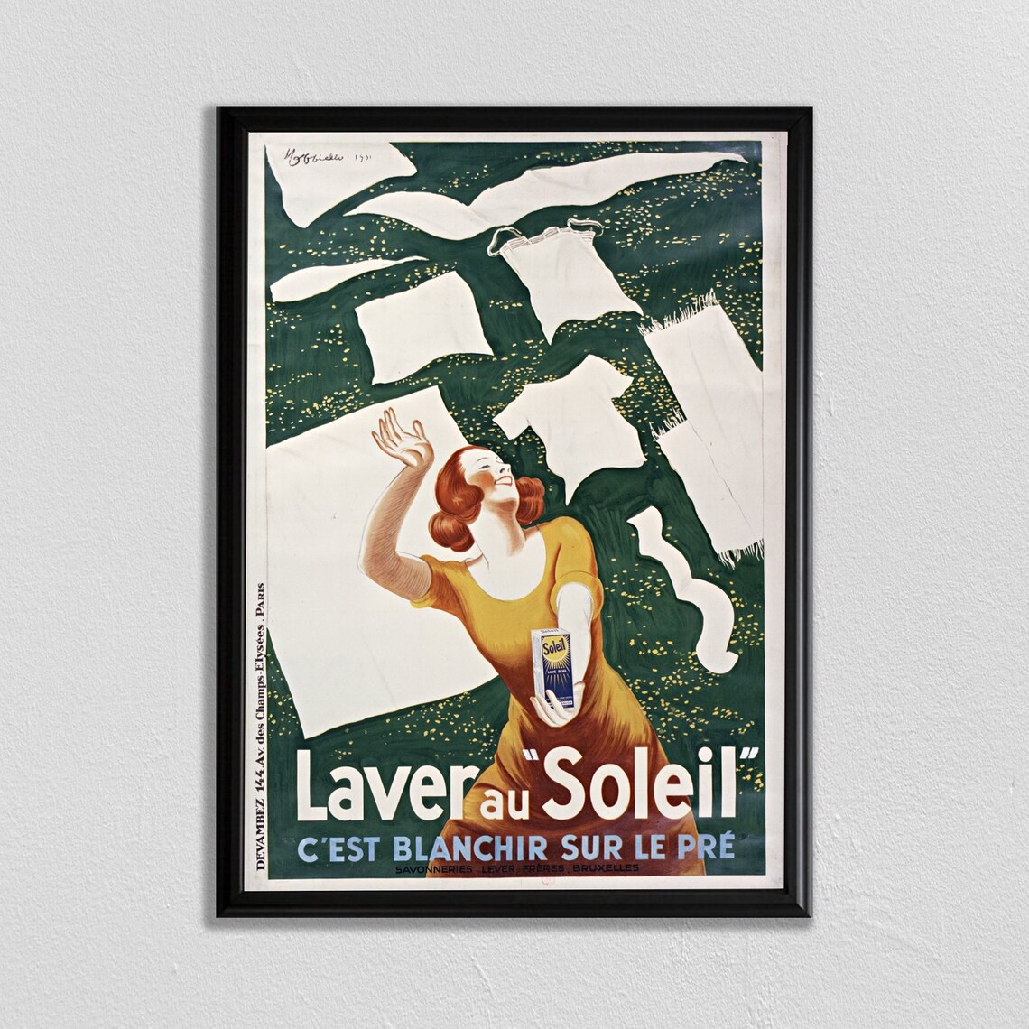 Leonetto Cappiello Vintage French Wine Poster, Paris