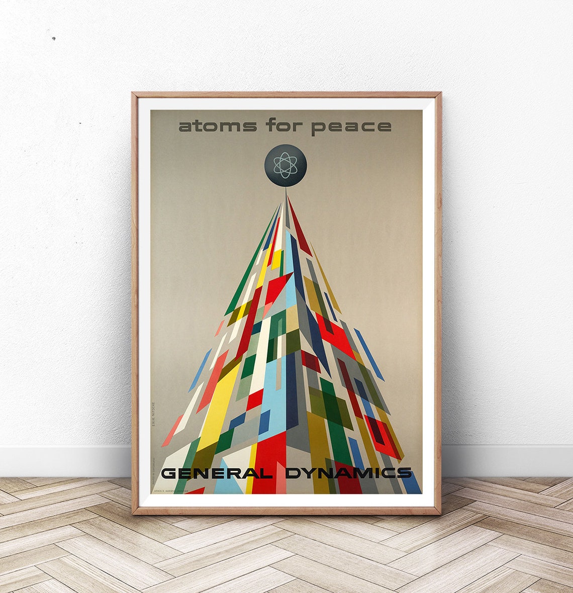 Vintage Space Poster Art Rocket Ship Poster Spaceship Poster Plane Art Astrophysics Gift Outer Space Print
