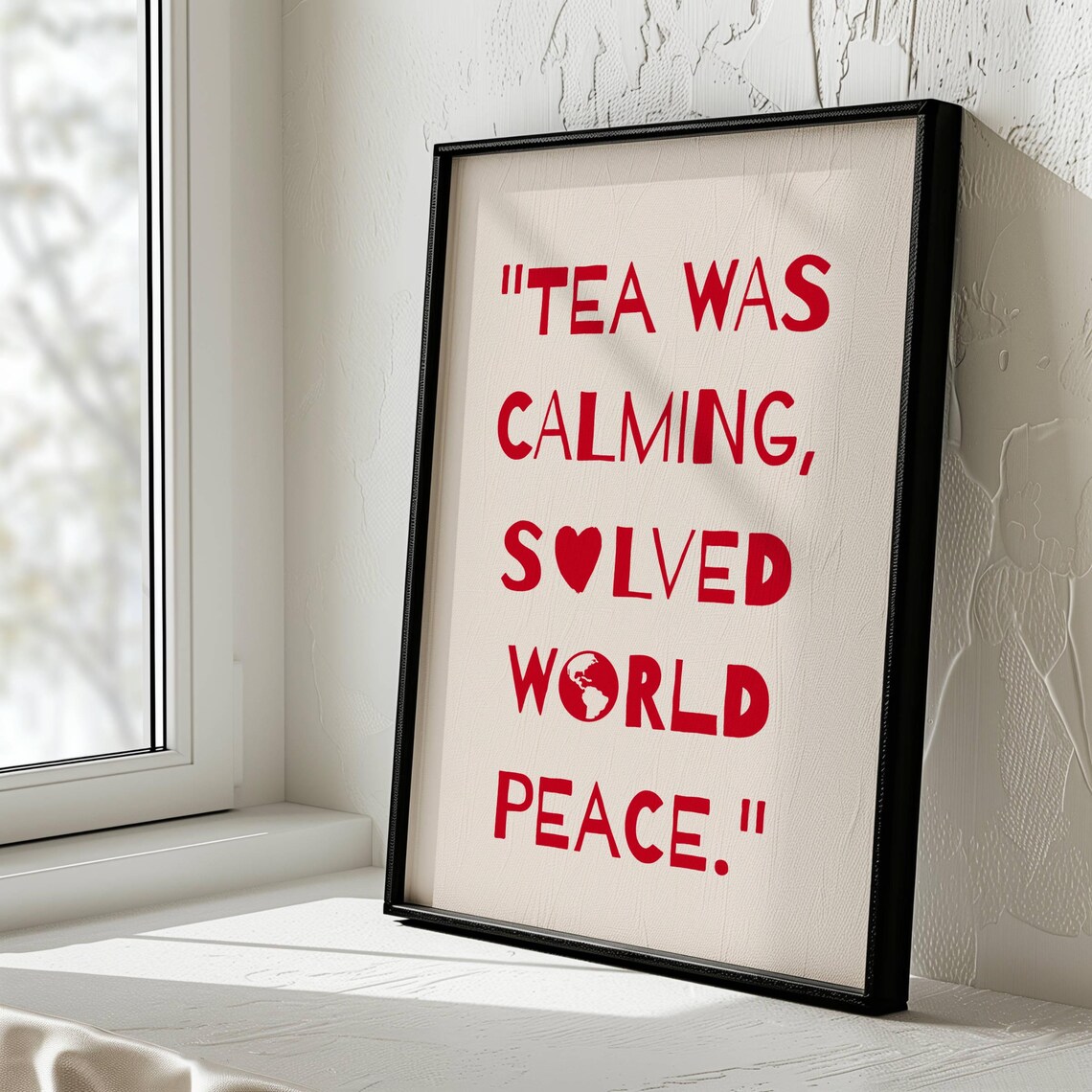 Funny Modern Typography Poster Trendy Wall Art Bold Type Poster Gallery Wall Art Art Instant - Image 4