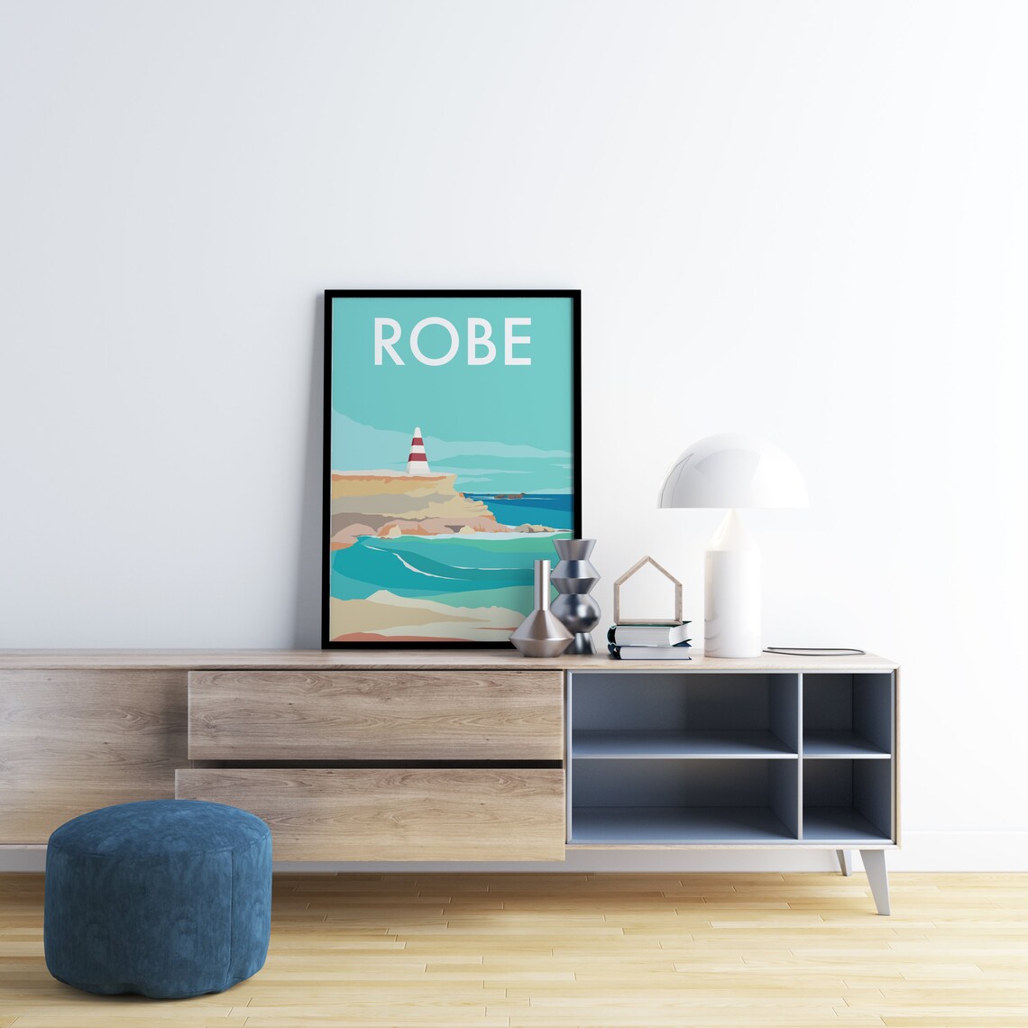 Robe Obelisk South Australia Travel Poster - Image 3