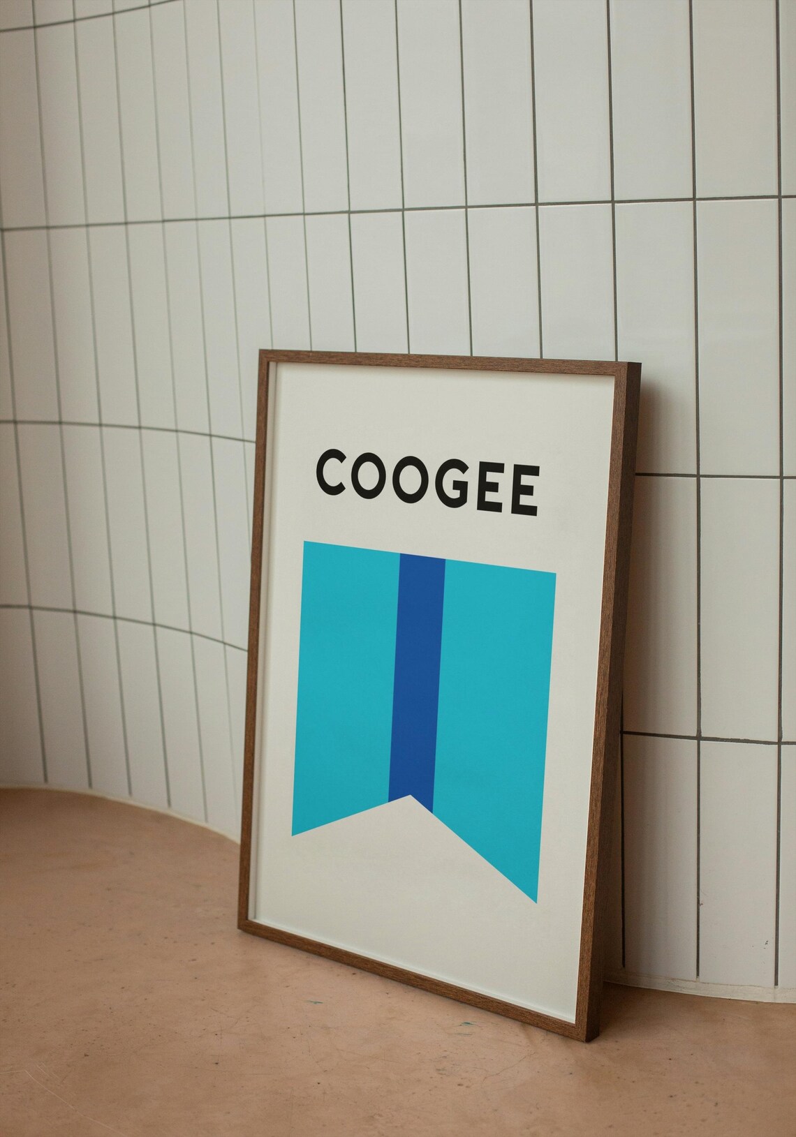 Coogee Beach Surf Flag, Sydney Travel Poster - Image 3