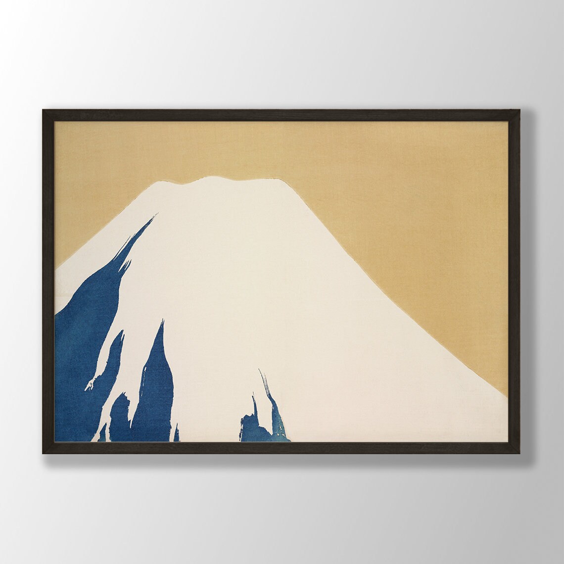 Japanese Mountain Print Poster, Kamisaka Sekka