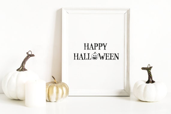 Halloween Prints Decor Wall Art Poster