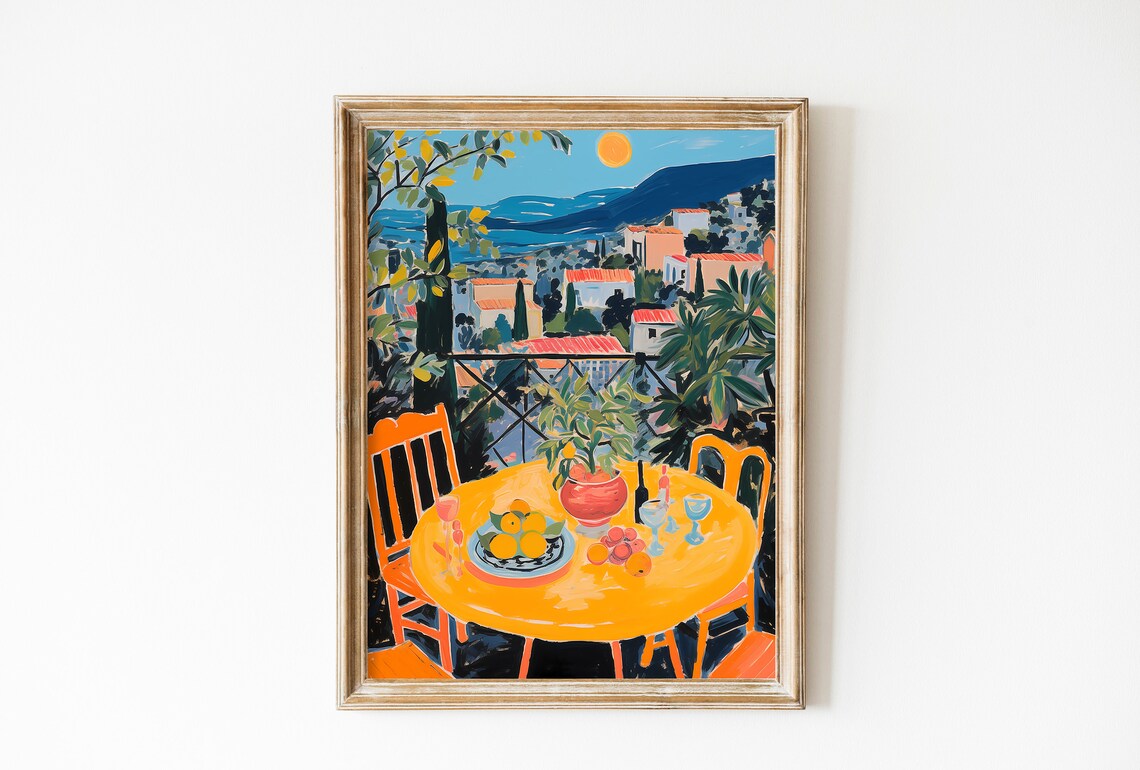 Henri Matisse Open Window Fauvism Art Print
