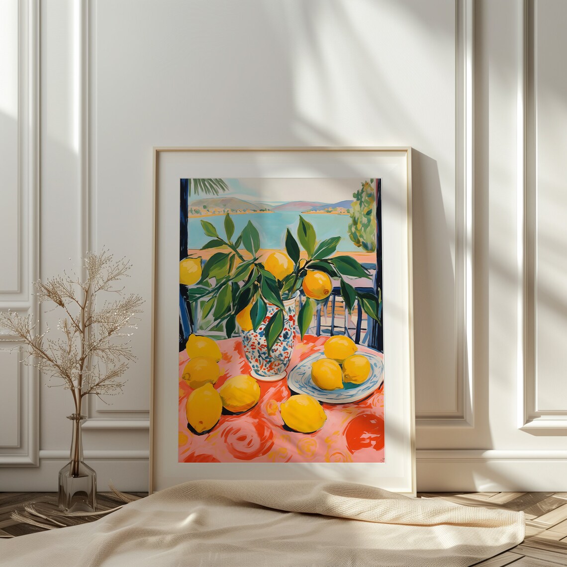 Henri Matisse Open Window Fauvism Lemon Poster - Image 3