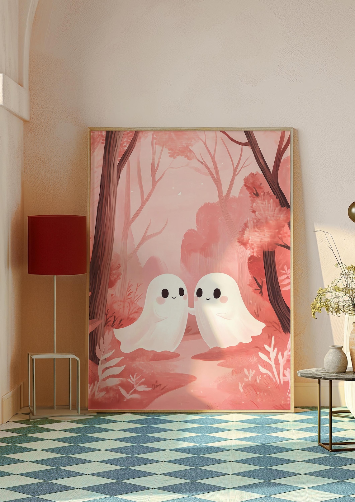 Spooky Ghosts Valentine's Day Gift for Lovers - Image 2