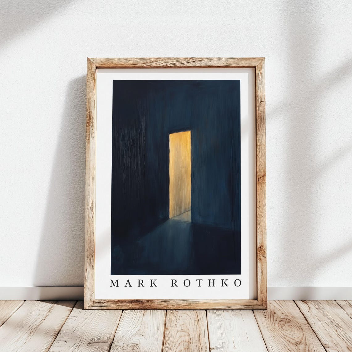 Mark Rothko Poster Abstract Expressionism Color Field Print Mark Rothko Print Modern Abstract Museum Poster Modern Wall Decor