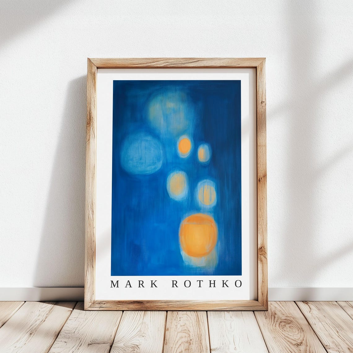 Mark Rothko Poster Abstract Expressionism Color Field Print Mark Rothko Print Modern Abstract Museum Poster Modern Wall Decor