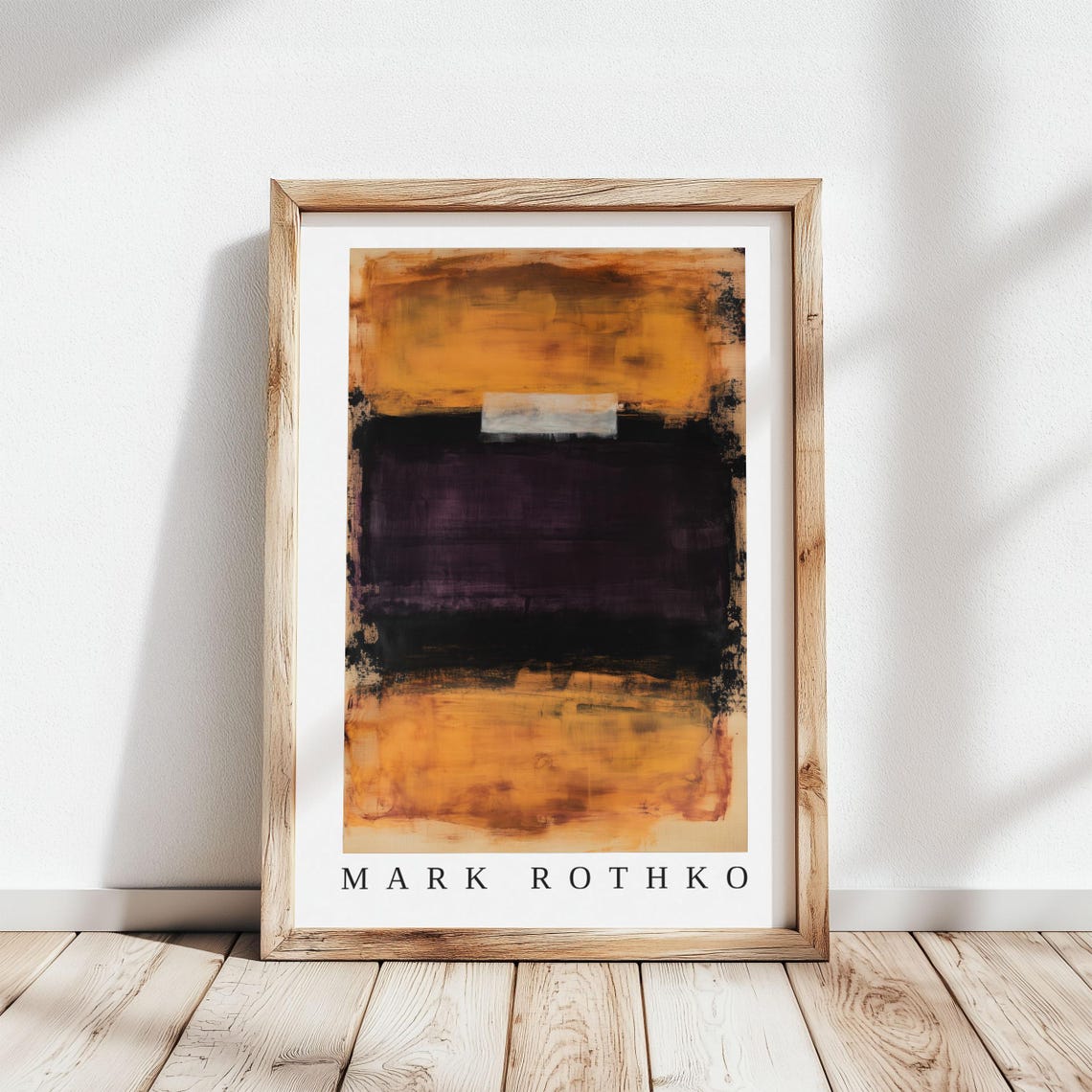 Mark Rothko Poster Abstract Expressionism Color Field Print Mark Rothko Print Modern Abstract Museum Poster Modern Wall Decor