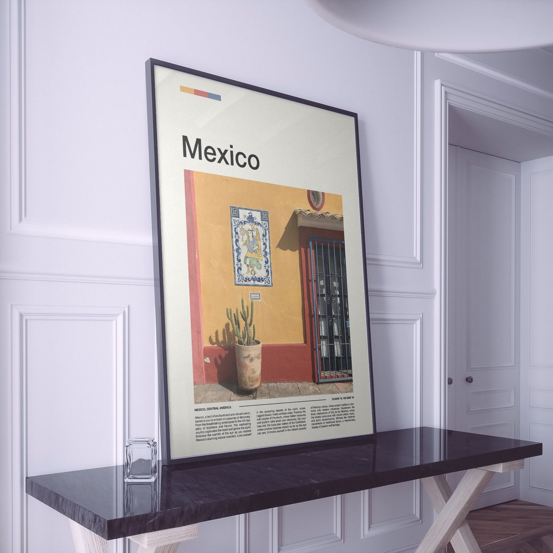 Mexico Print Mexico Poster Mexico Wall Art Mexico Art Print Mexico Photo - Image 2