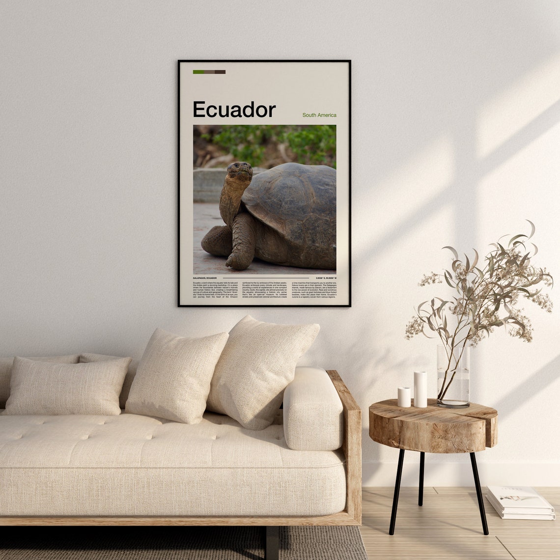 Ecuador Print Ecuador Poster Ecuador Wall Art Ecuador Art Print Ecuador Photo Ecuador Gifts Travel Poster Traveler Gifts - Image 3