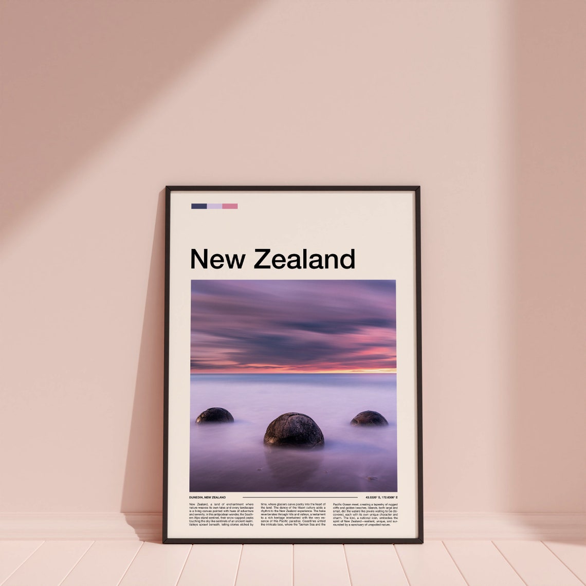 New Zealand Print New Zealand Poster New Zealand Wall Art New Zealand Art Print New Zealand Photo Traveler Gifts Travel Poster - Image 4