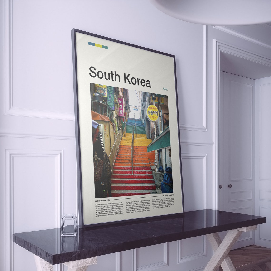 South Korea Print South Korea Poster South Korea Wall Art South Korea Art Print South Korea Photo Travel Poster Traveler Gifts - Image 2
