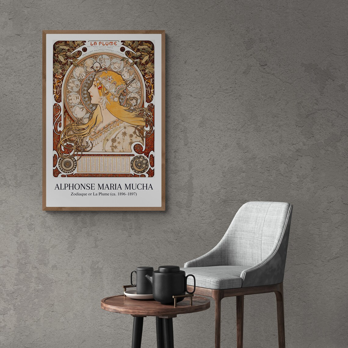 Mucha Museum Poster Zodiaque Art Artwork Gift Poster Print Wall Art Home Dcor Printable Wall Art - Image 2