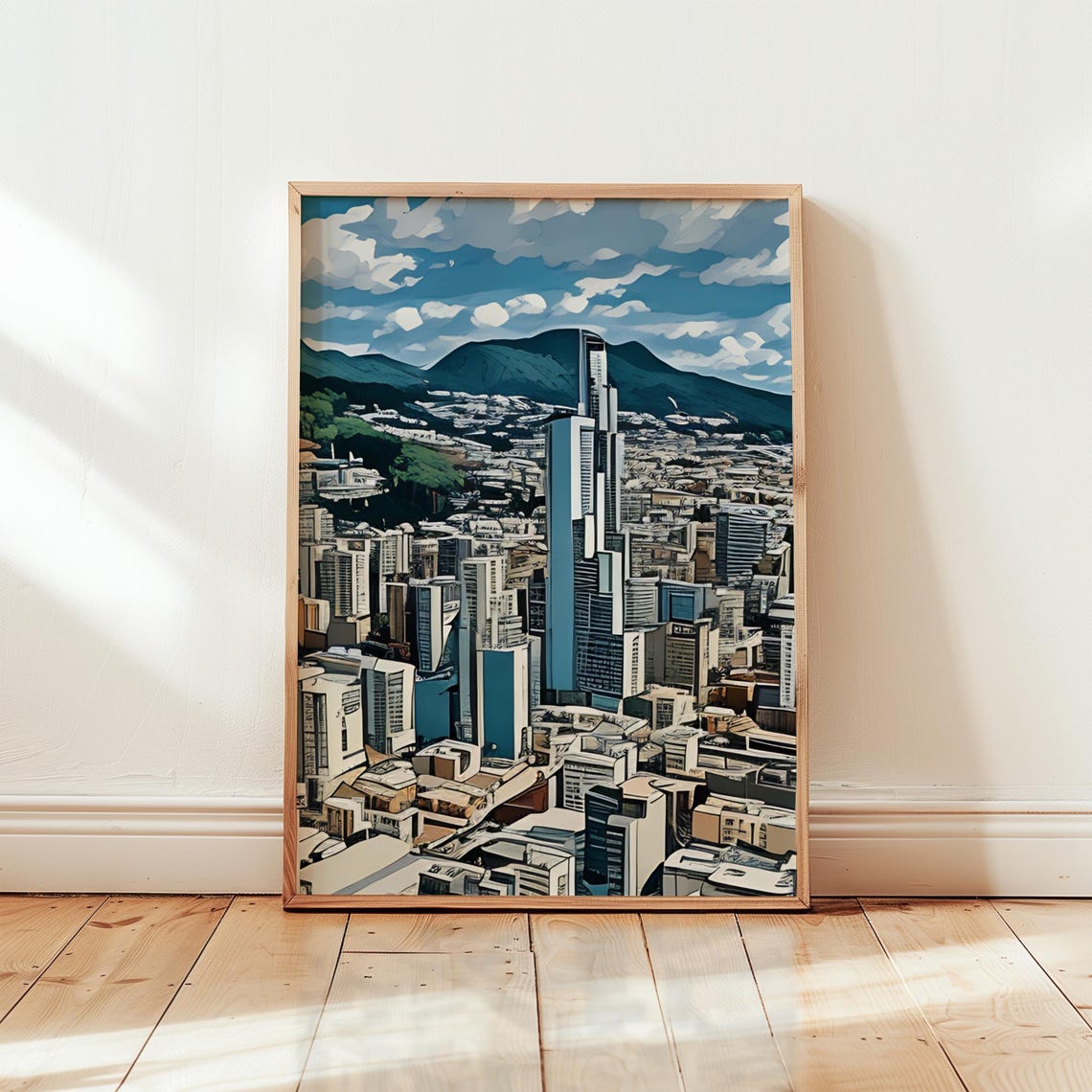 Bogota Print Bogota Watercolor Decor Bogota Wall Art Travel Gift Unique Home Decor Travel Poster Print Bogota Travel