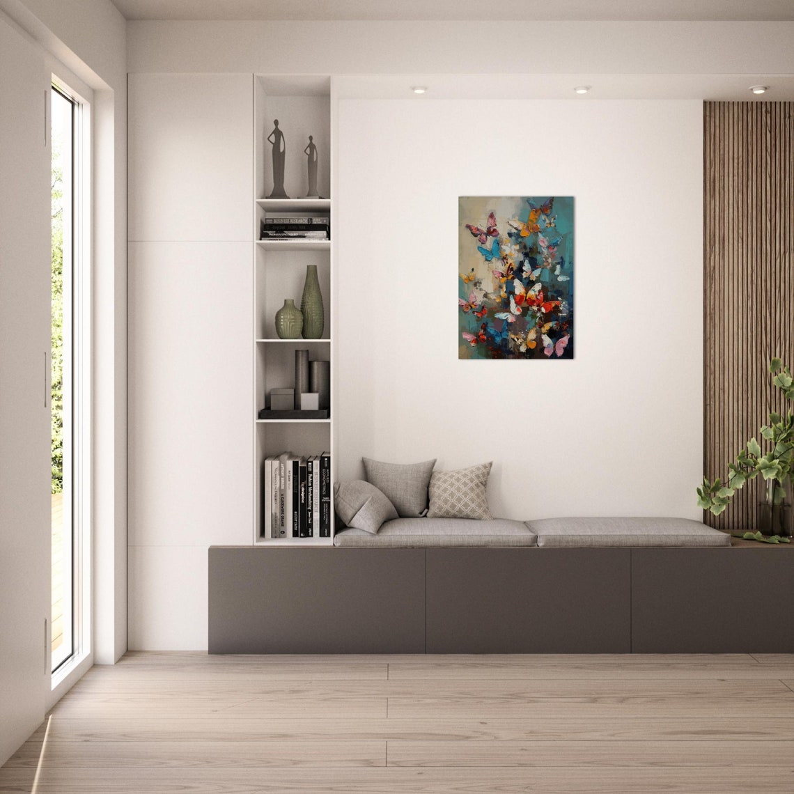Colourful Museum Quality Butterfly Poster Print Modern Artwork For Your Living Space - Image 3