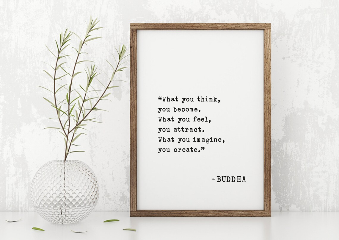 Buddha Wisdom Quote, Modern Minimalist Art Print - Image 4