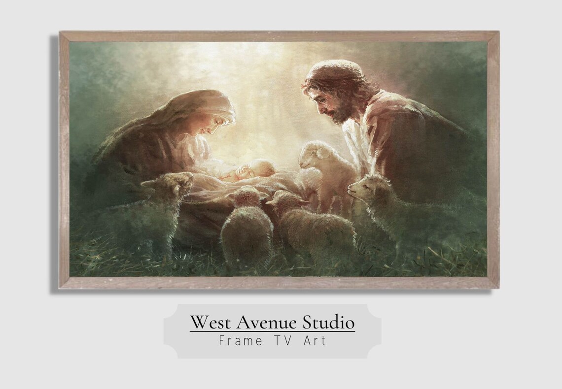 Nativity: Jesus Is The Reason Christmas Art Print