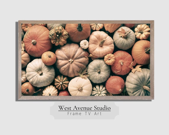 Fall Pumpkin Halloween Farmhouse Art Print