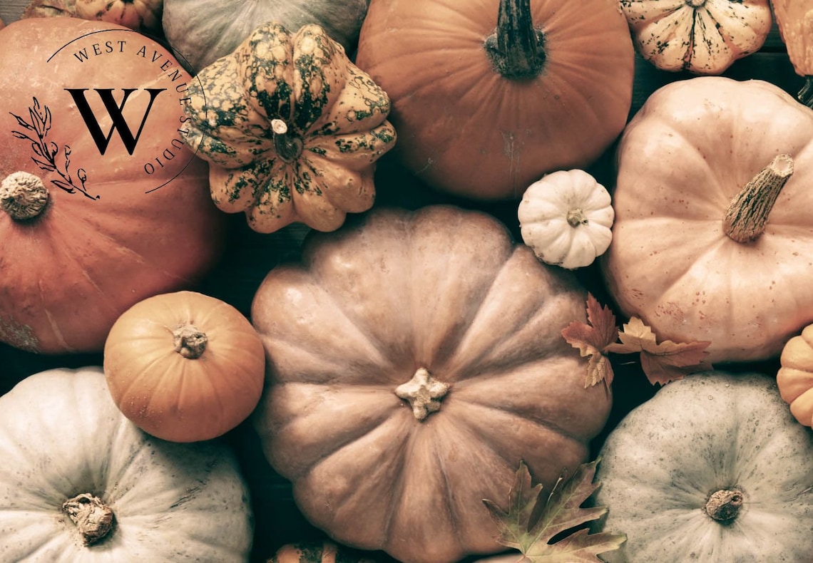Fall Pumpkin Halloween Farmhouse Art Print - Image 2