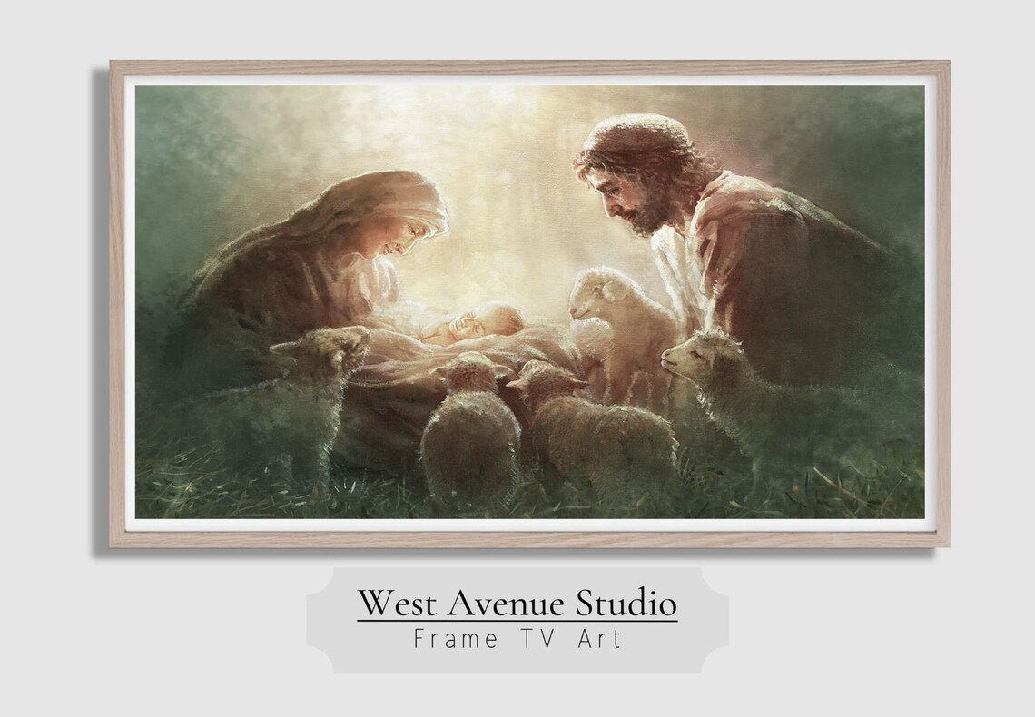 Nativity: Jesus Is The Reason Christmas Art Print - Image 3