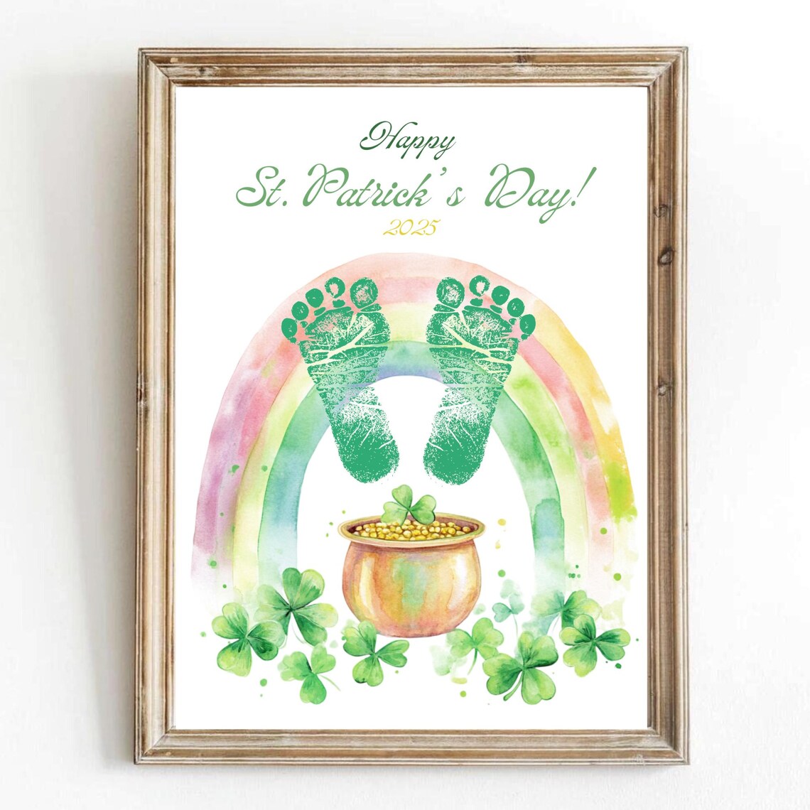 My First St Patricks Day Keepsake, Newborn Baby