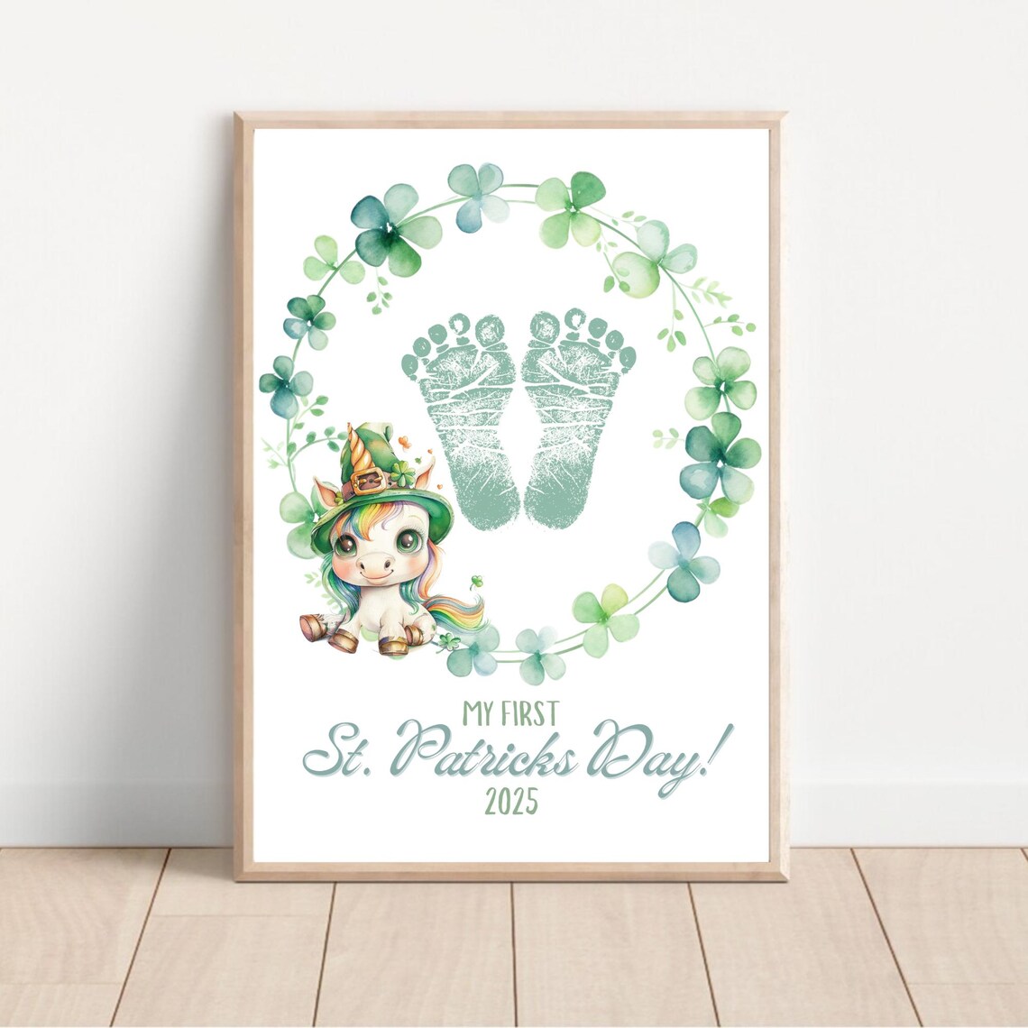 My First St Patrick's Day Keepsake, Newborn Baby - Image 2