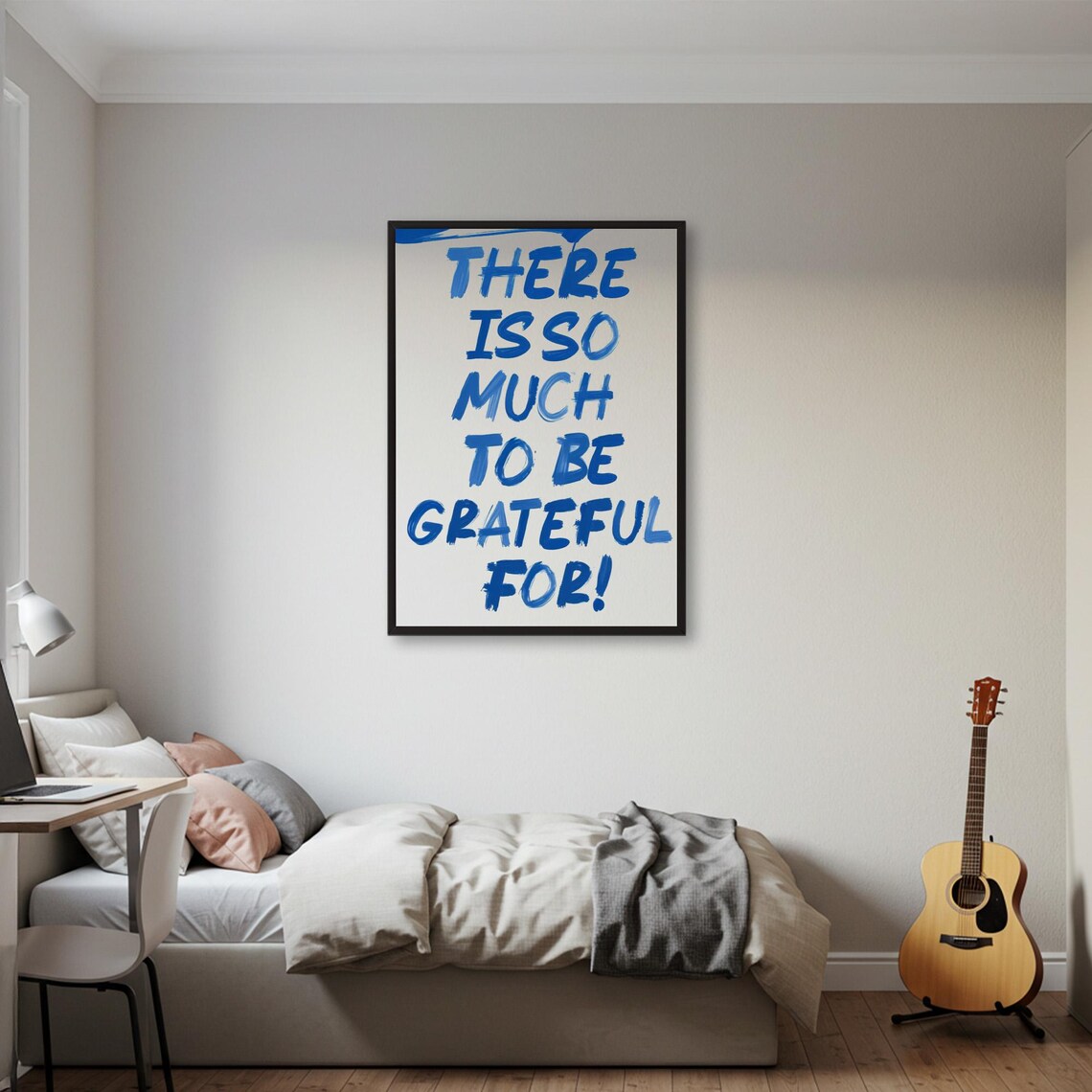 Grateful Quote, Inspirational Typography Poster - Image 2