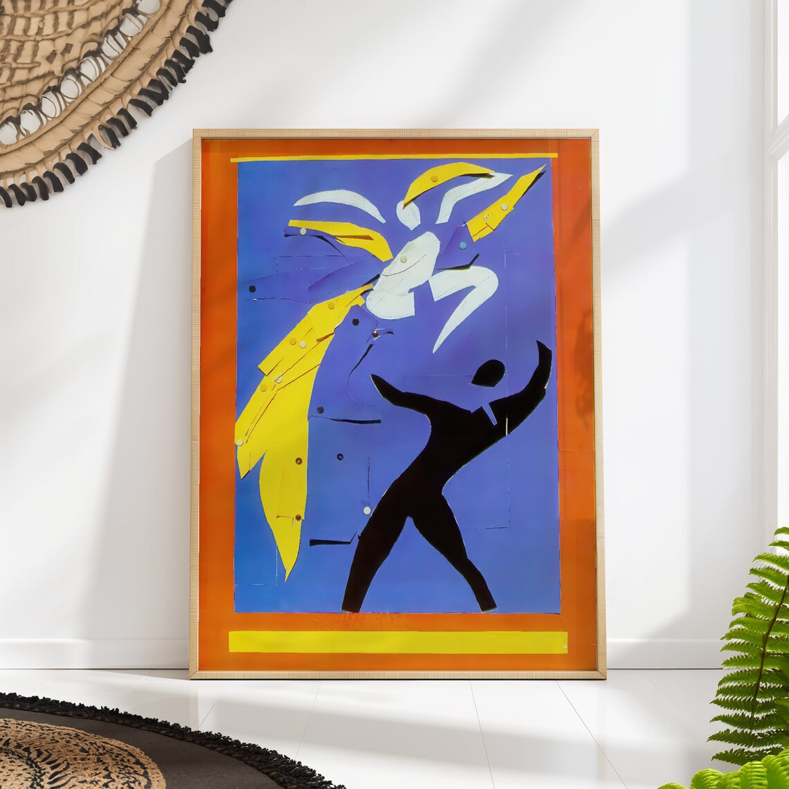 Matisse Two Dancers 1938 Mid-Century Modern Print