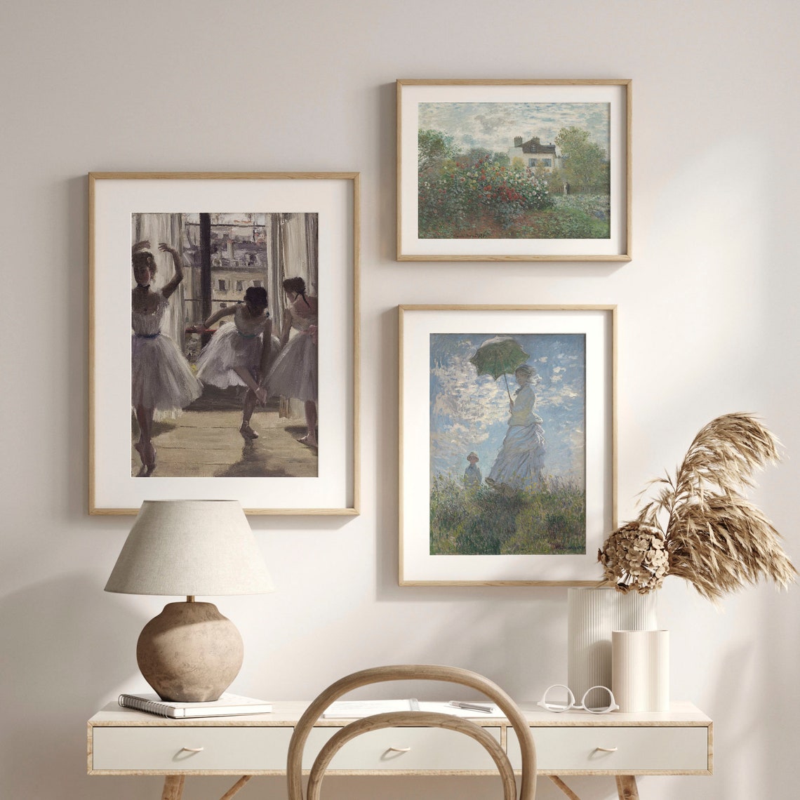 Antique Ballerina Painting Vintage Ballet Art Dance Studio Decor Girls Room Wall Art Ballet Oil Painting Reproduction C16 726 - Image 2