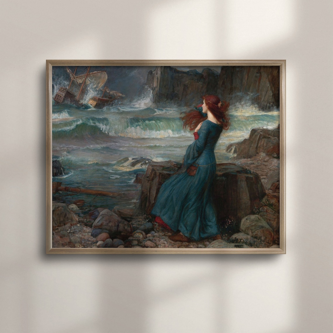 Miranda, The Tempest Art Print, Victorian Classic