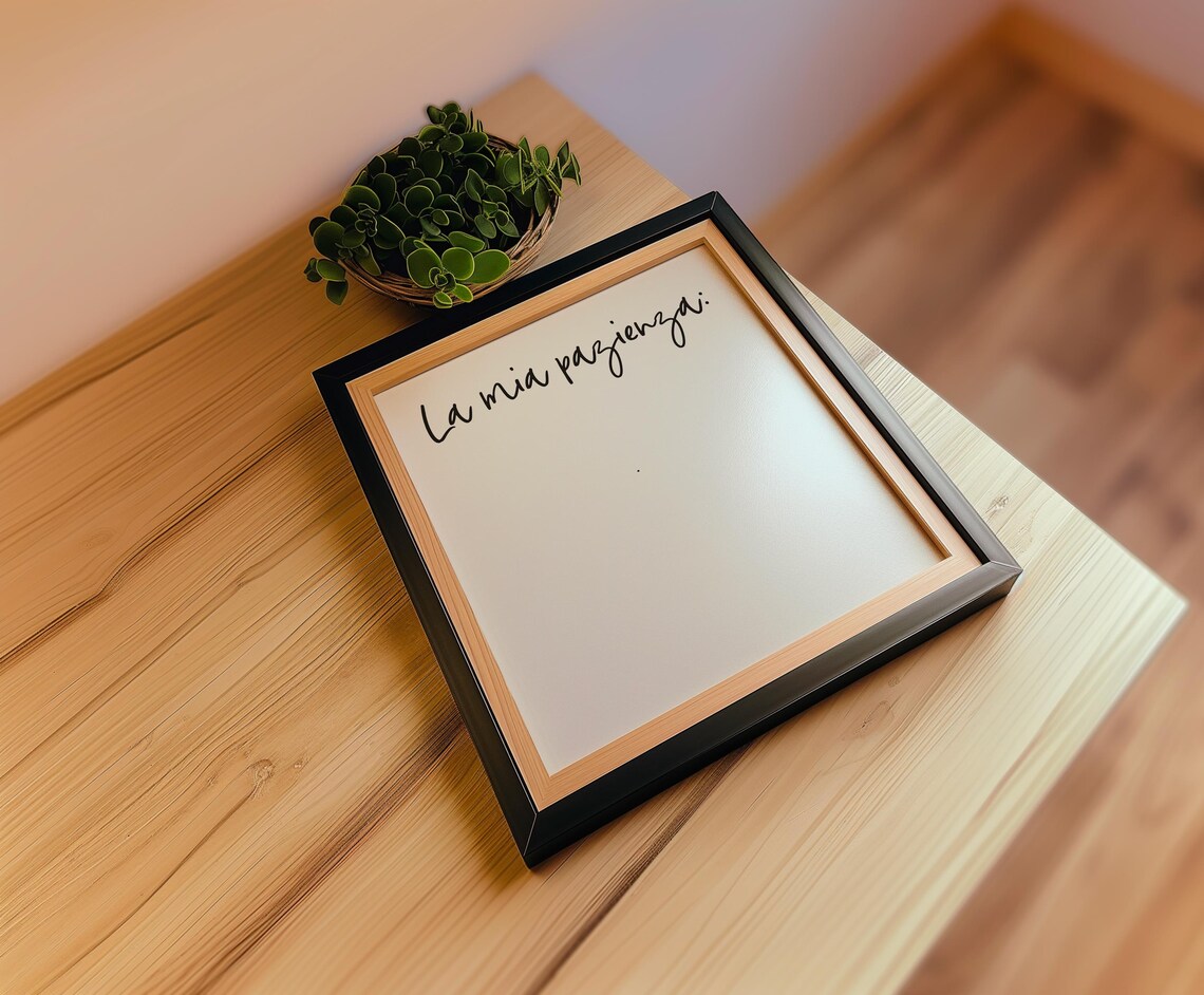 La Mia Pazienza, Minimalist Italian Quote Art Print - Image 2