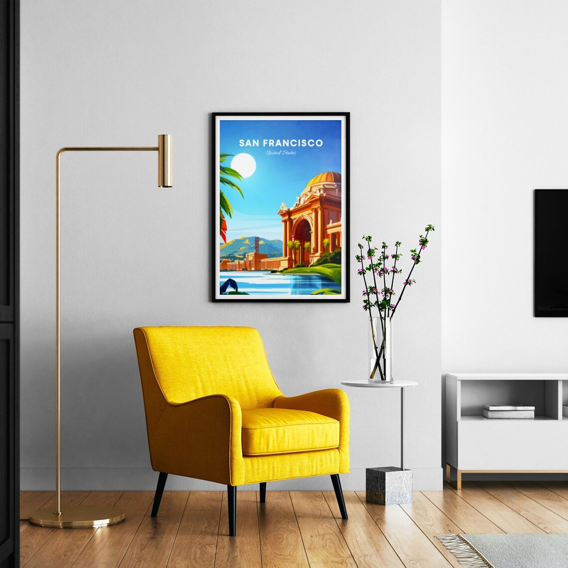 San Francisco Palace of Fine Arts Rotunda by the Lagoon Poster - Image 3