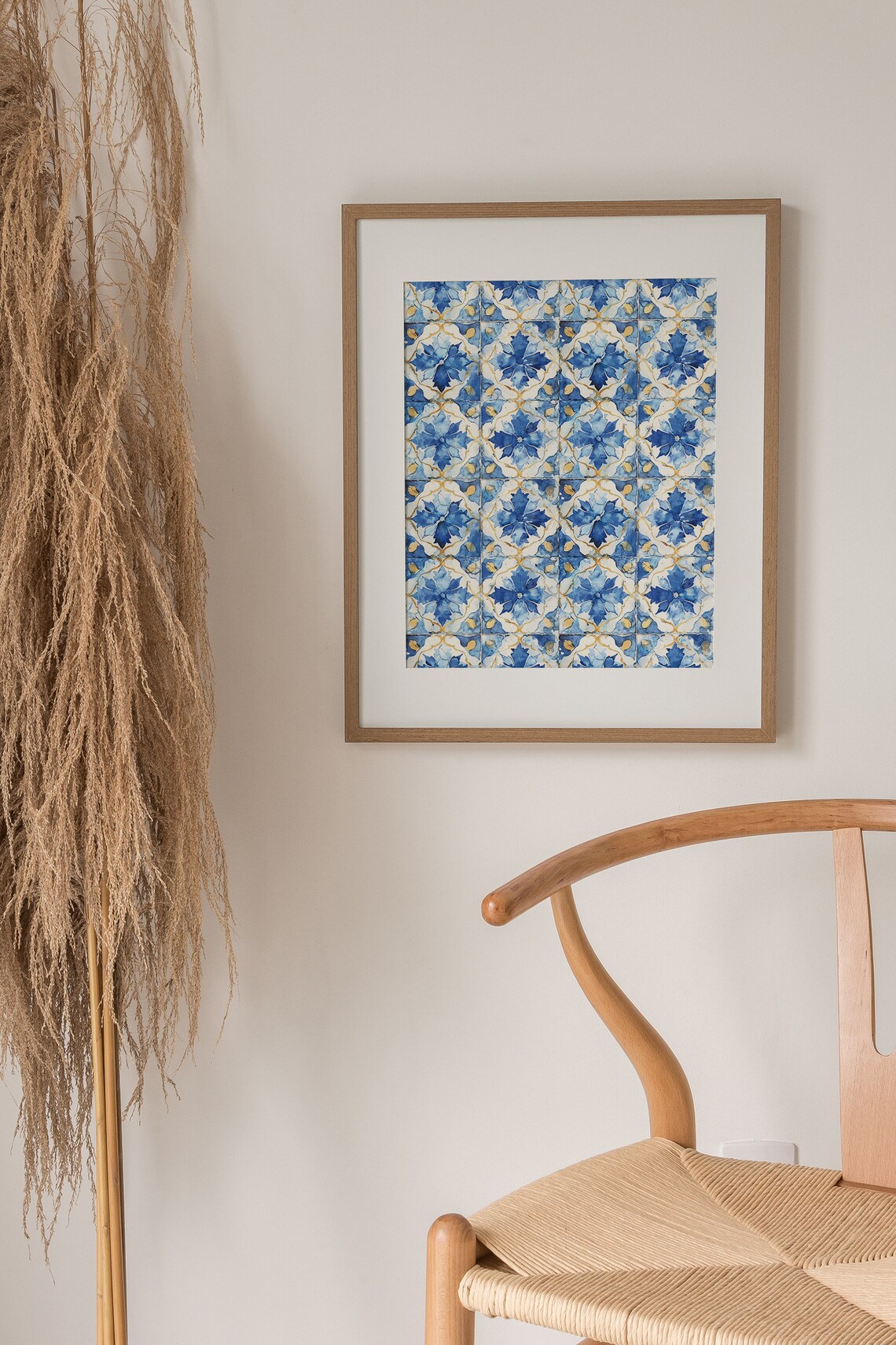 Mediterranean Tile Wall Art Print, Spanish Tiles - Image 2