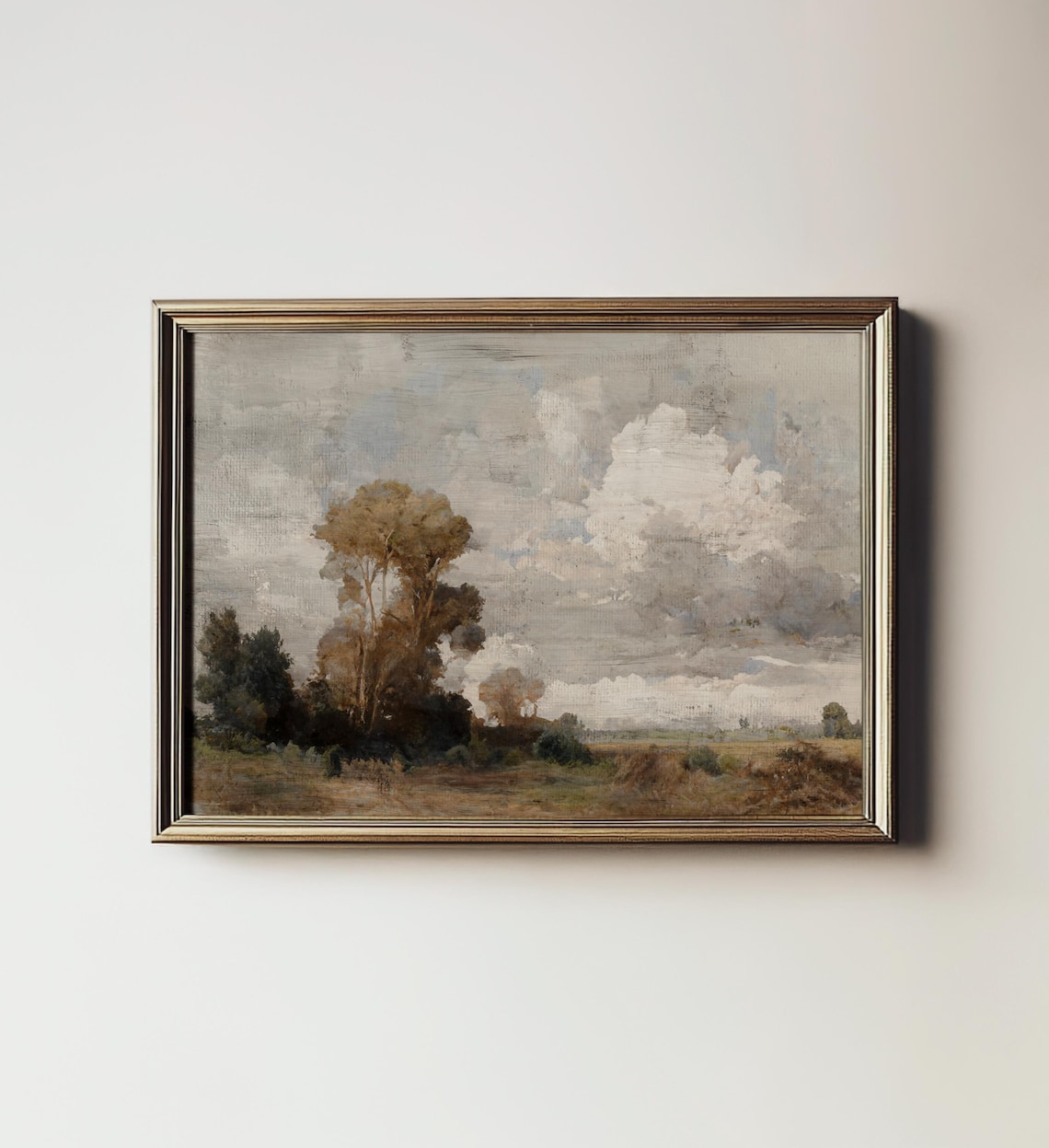 Rustic Landscape Farmhouse Landscape Art Print
