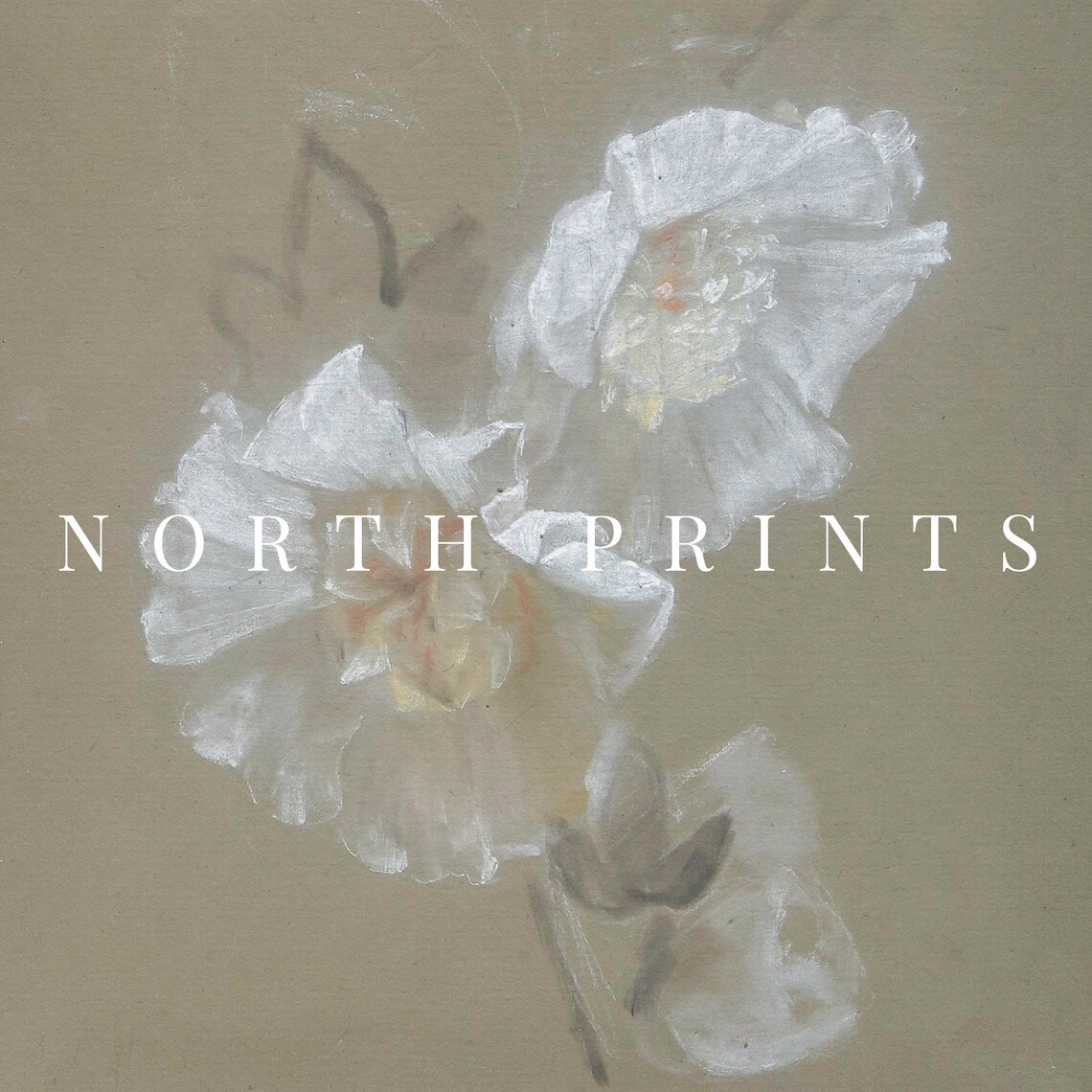 Neutral Vintage Botanical Art Print, Muted Floral - Image 2