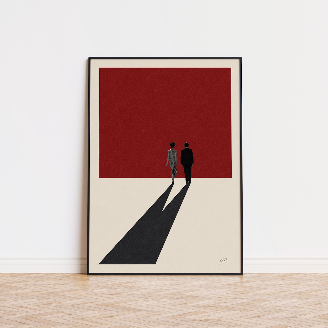 In The Mood For Love Inspired Poster, Retro Art Print