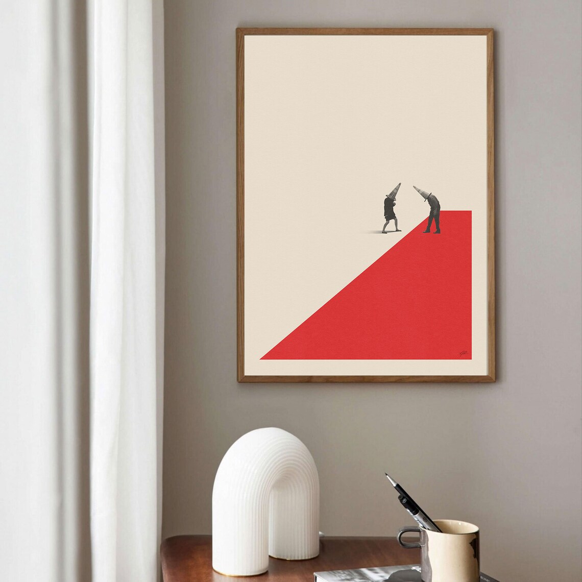 Her-Inspired Mid-Century Modern Retro Art Print - Image 3