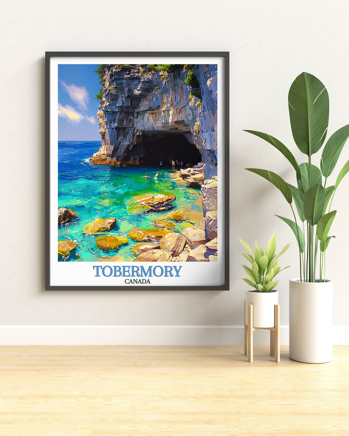 Tobermory Bruce Peninsula National Park Travel Poster - Image 3