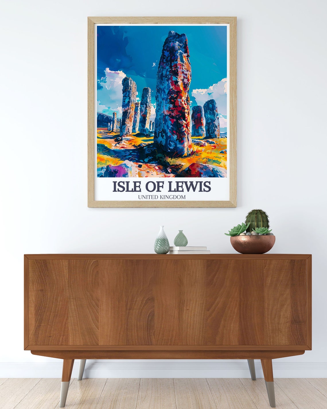 Callanish Standing Stones Isle Of Lewis Scotland Sunrise Poster - Image 2