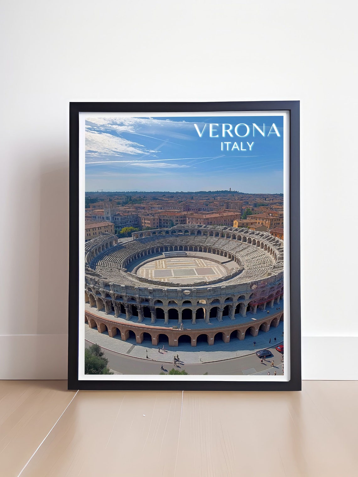 Verona Wall Art And Italian Travel Posters Arena De Verona Artwork Arena De Verona Gifts And Wall Art Verona Travel Prints - Image 4