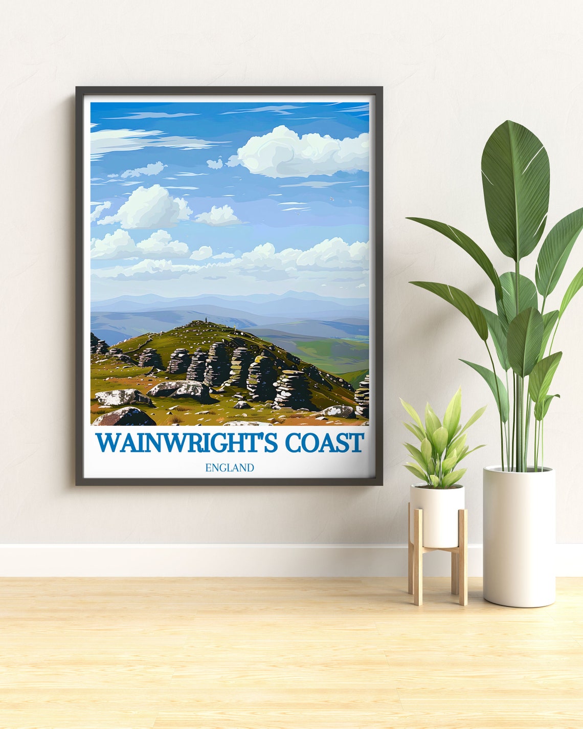 Wainwright's Coast Nine Standards Rigg Rocky Summit England Poster - Image 3