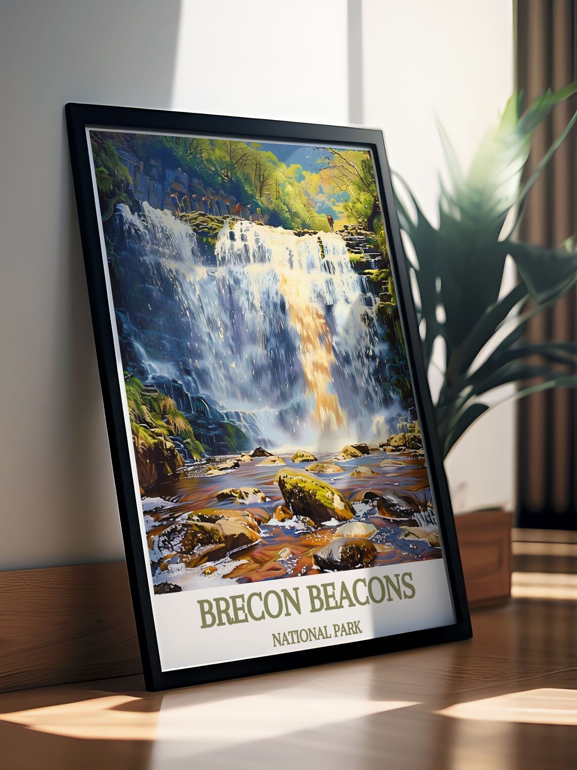 Sgwd Yr Eira Travel Poster, Brecon Beacons - Image 2