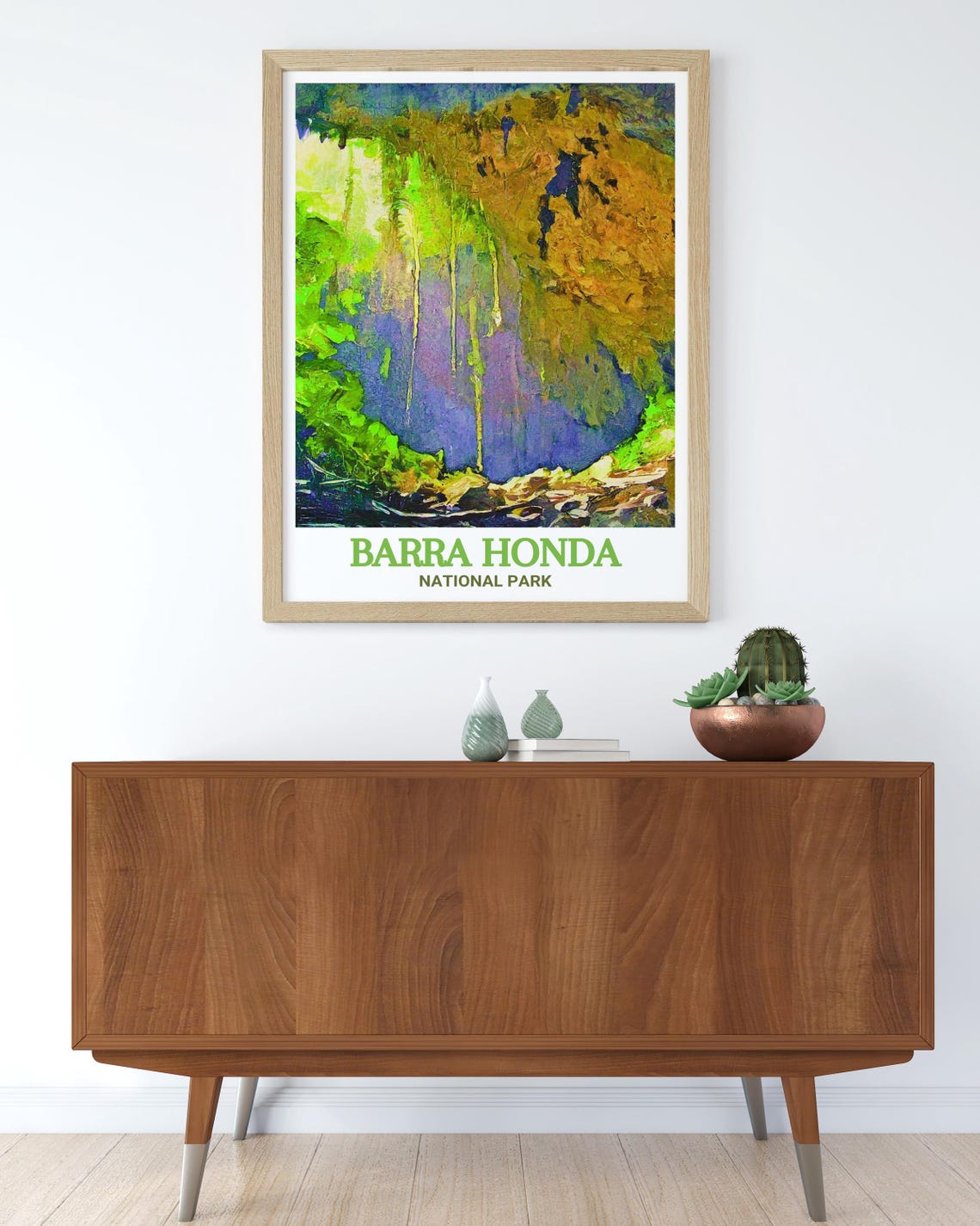 Barra Honda National Park Costa Rica Cave Stalactites Poster - Image 2