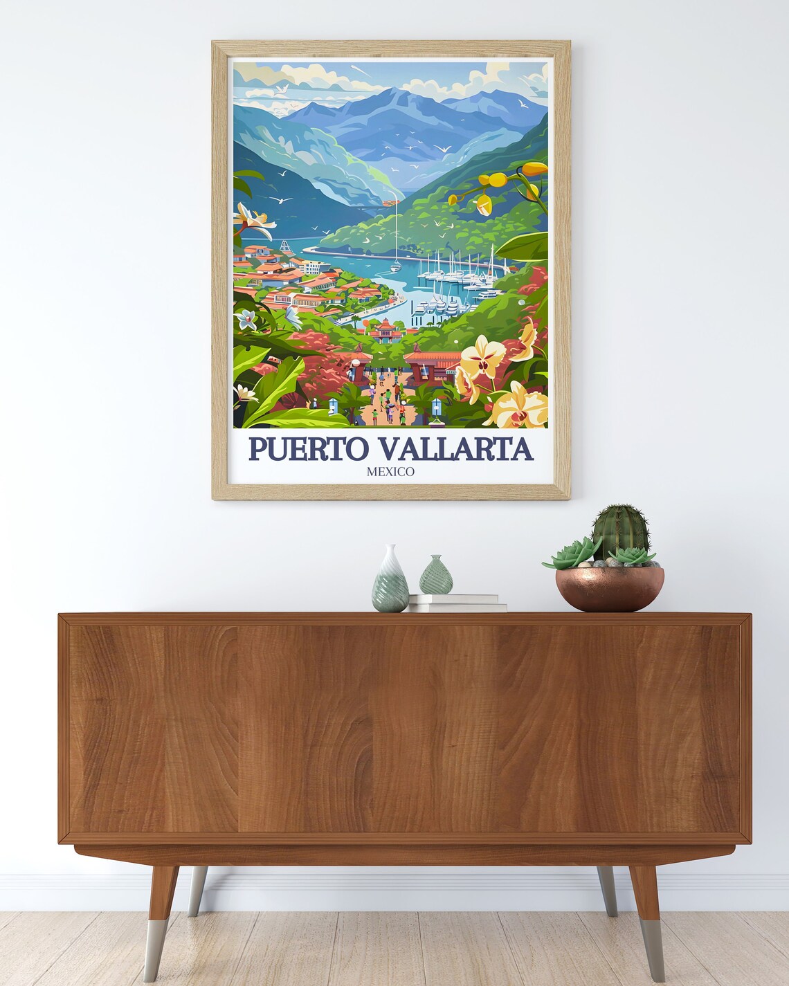 Puerto Vallarta Wall Art Puerto Vallarta Marina Art And Vallarta Botanical Gardens Prints Puerto Vallarta Art And Mexico Wall Decor - Image 3